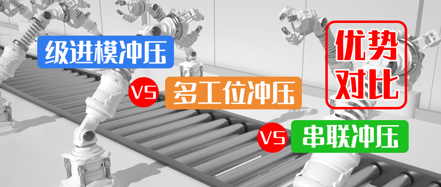 优势对比：级进模冲压 VS 多工位冲压 VS 串联冲压