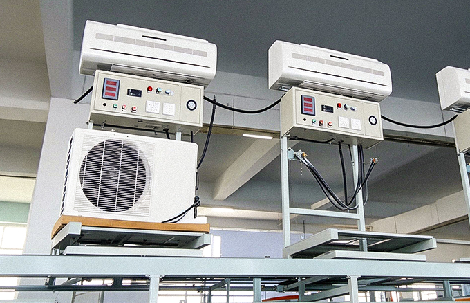 How can the air conditioning production line withstand the test of the hot and humid season?